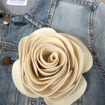 Suur vildist roosipross - valge